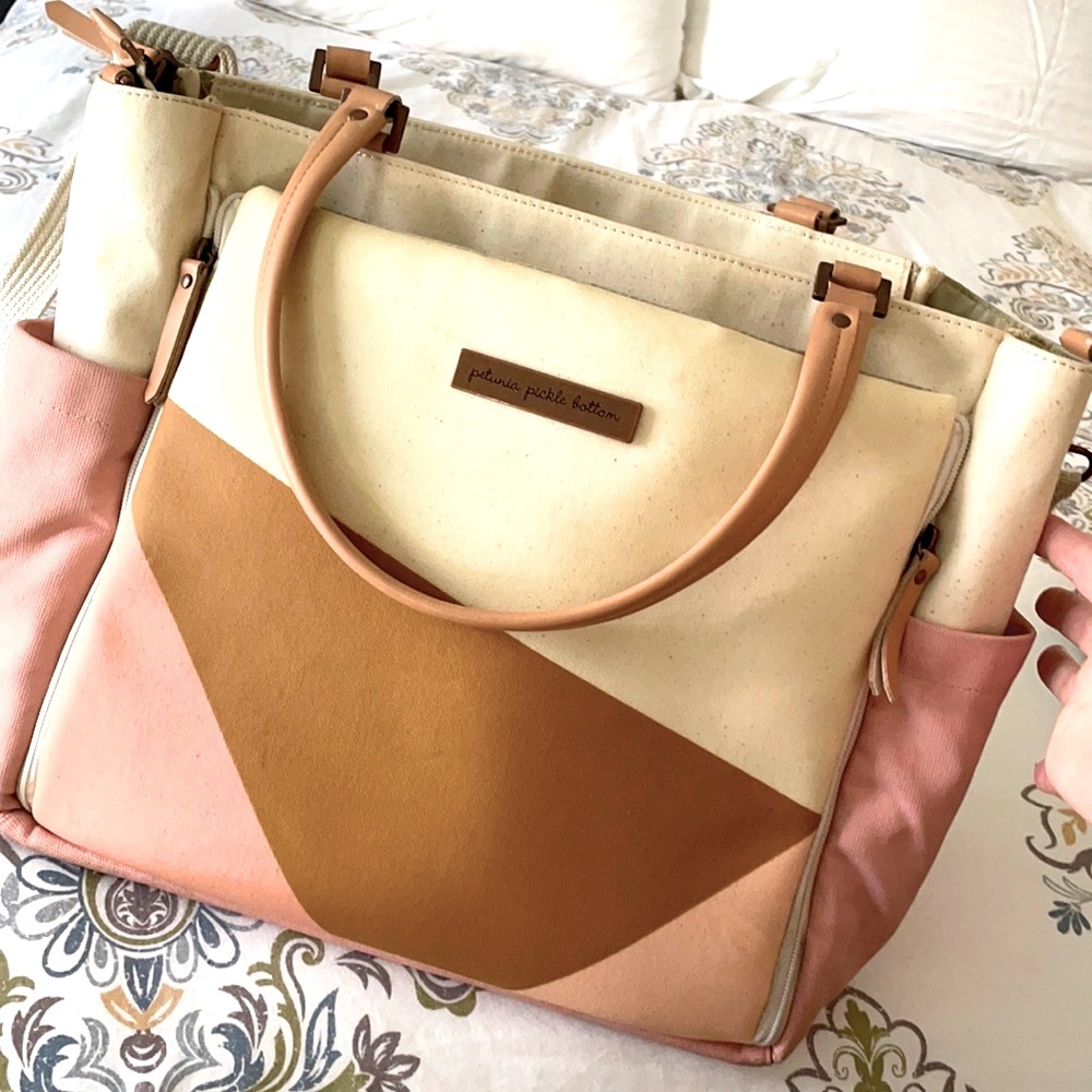 City carryall Diaper bag birch/macaron
